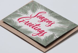 Coocachuu - branching out christmas card