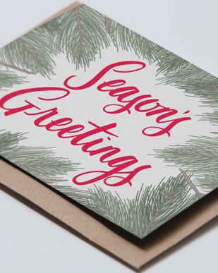 Coocachuu - branching out christmas card