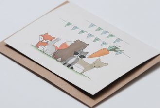 Coocachuu - Abigail Birthday Card