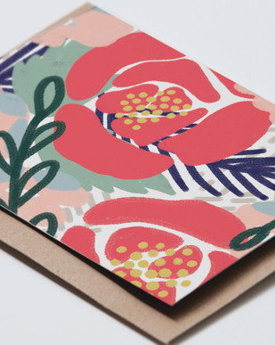 Coocachuu Rosie Greeting Card