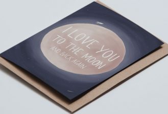 coocachuu - to the moon card