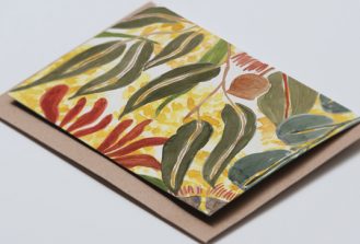 Coocachuu - Australiana natives greeting card