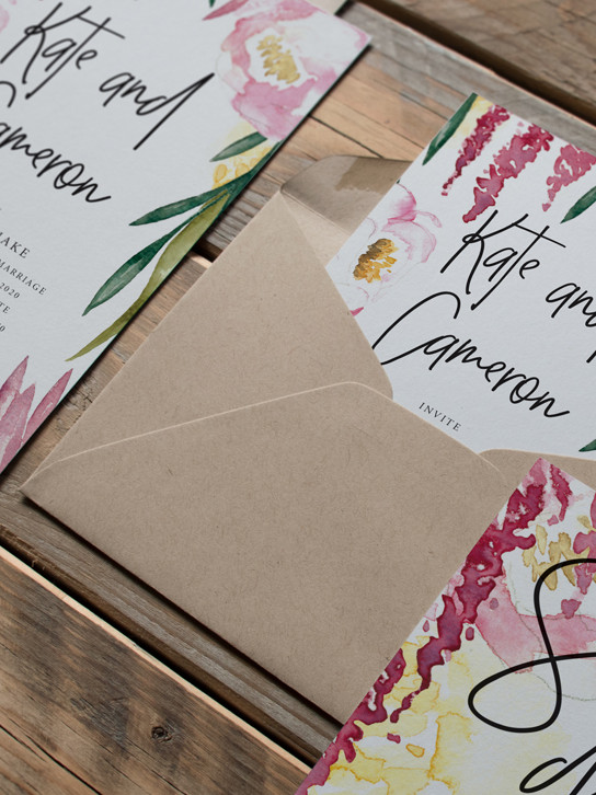 Coocachuu Hudson Foral Invitation Suite